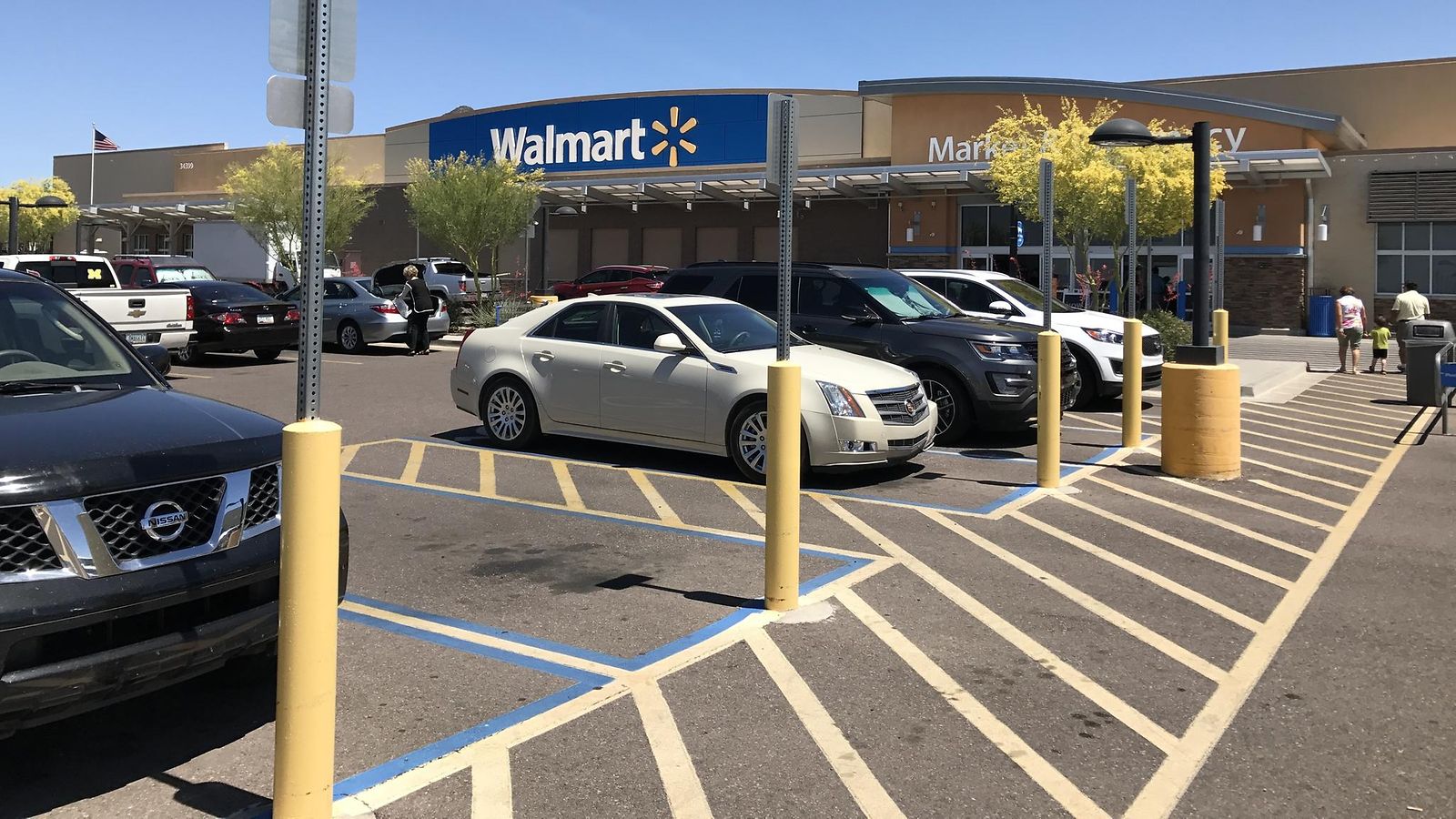 walmart parkkipaikka