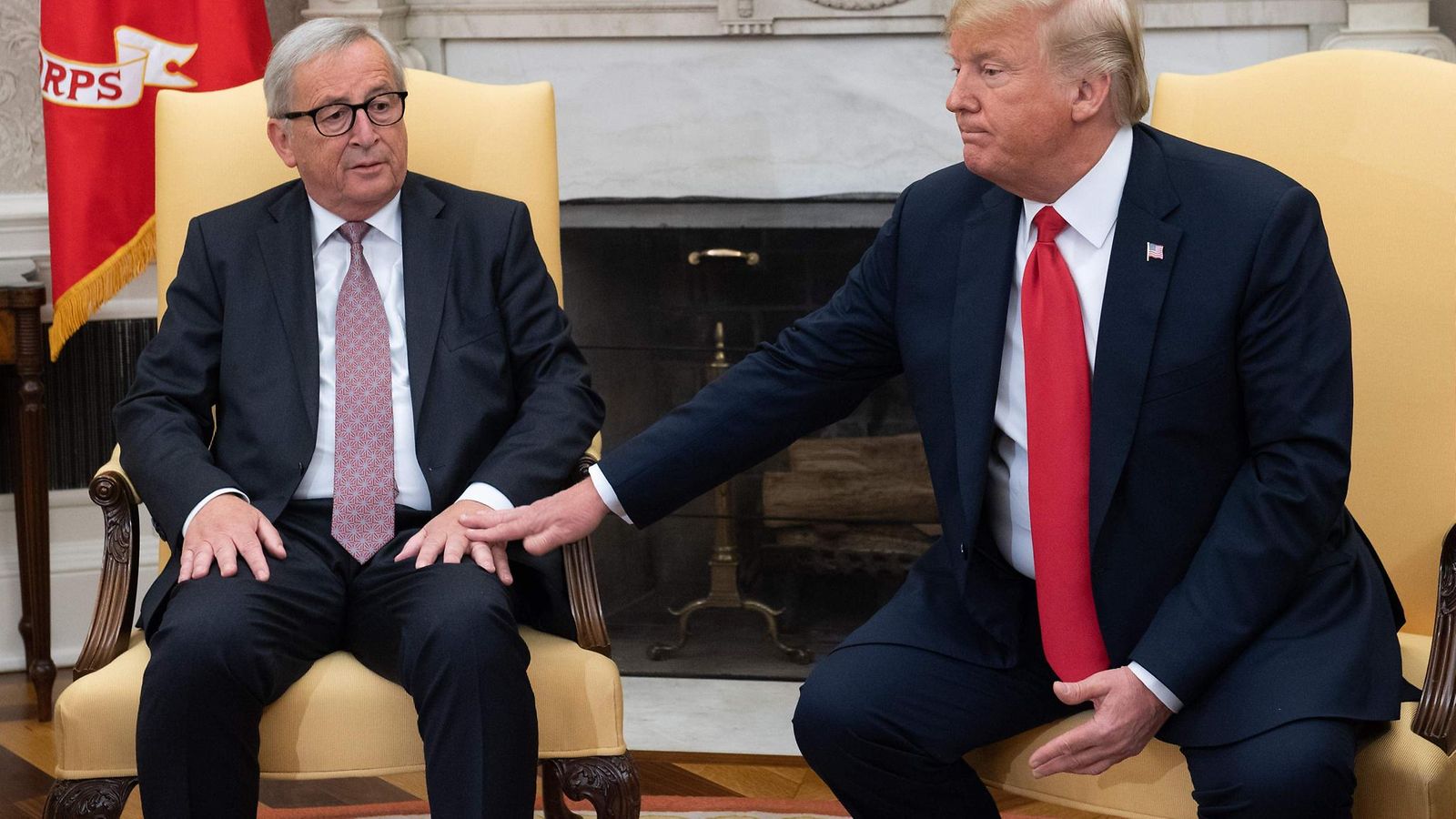 donald trump jean-claude juncker