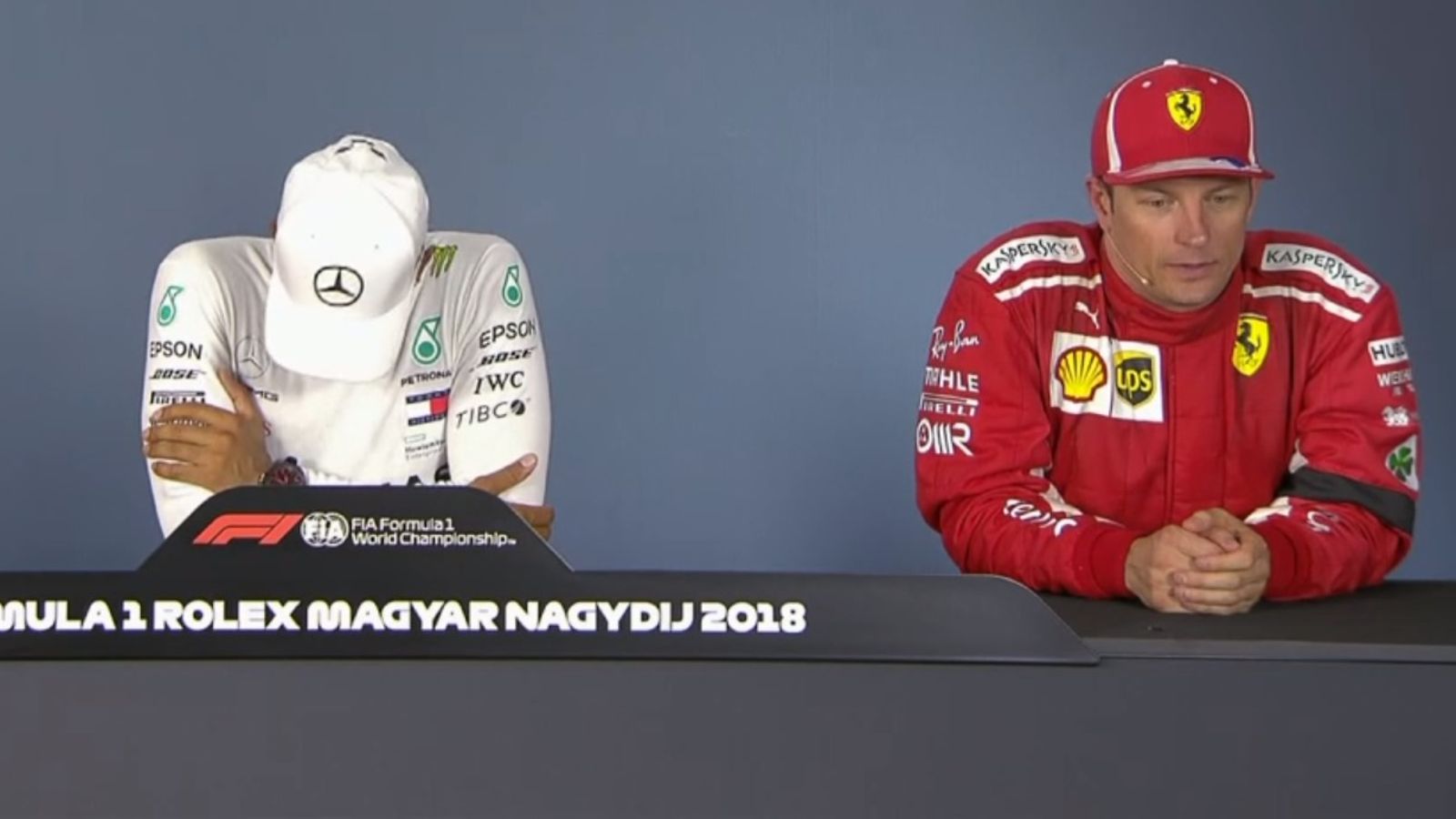 Kimi Räikkönen, Lewis Hamilton, 2018, Unkari