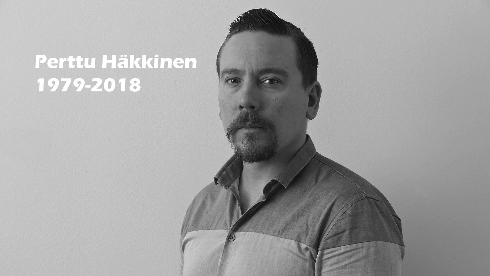 KUOLLUT Perttu Häkkinen mustavalko