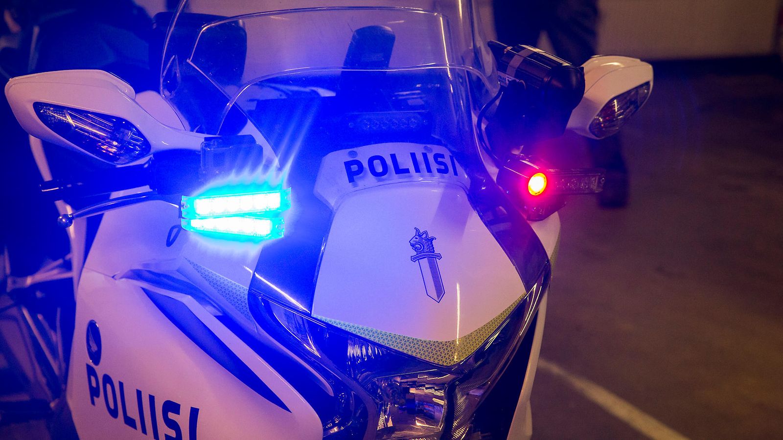 poliisi moottoripyörä poliisimoottoripyörä