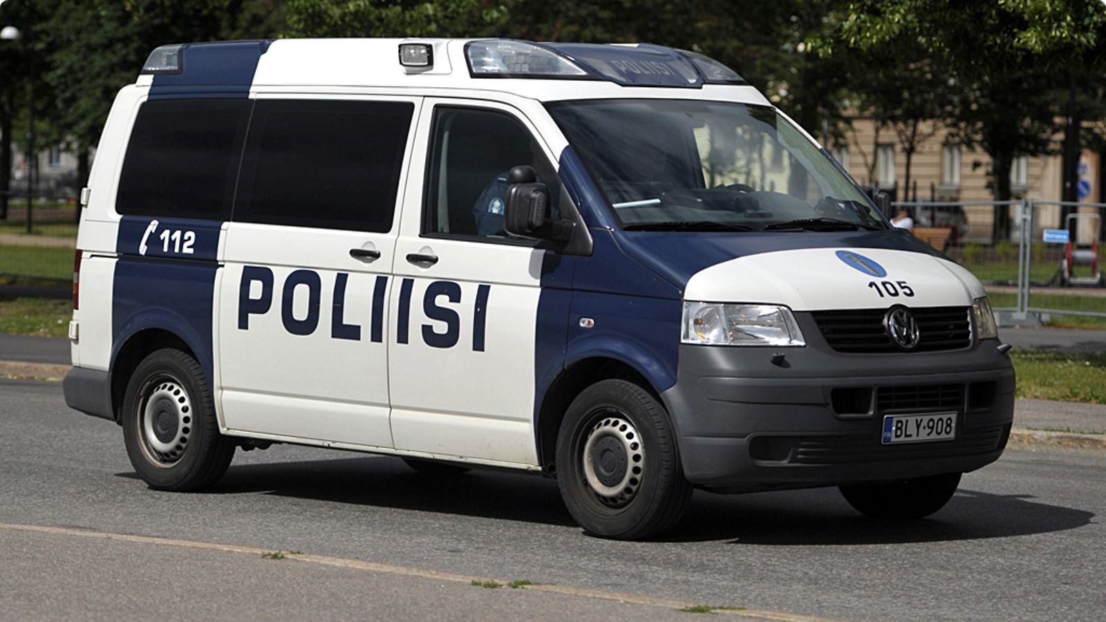 Poliisiauto.