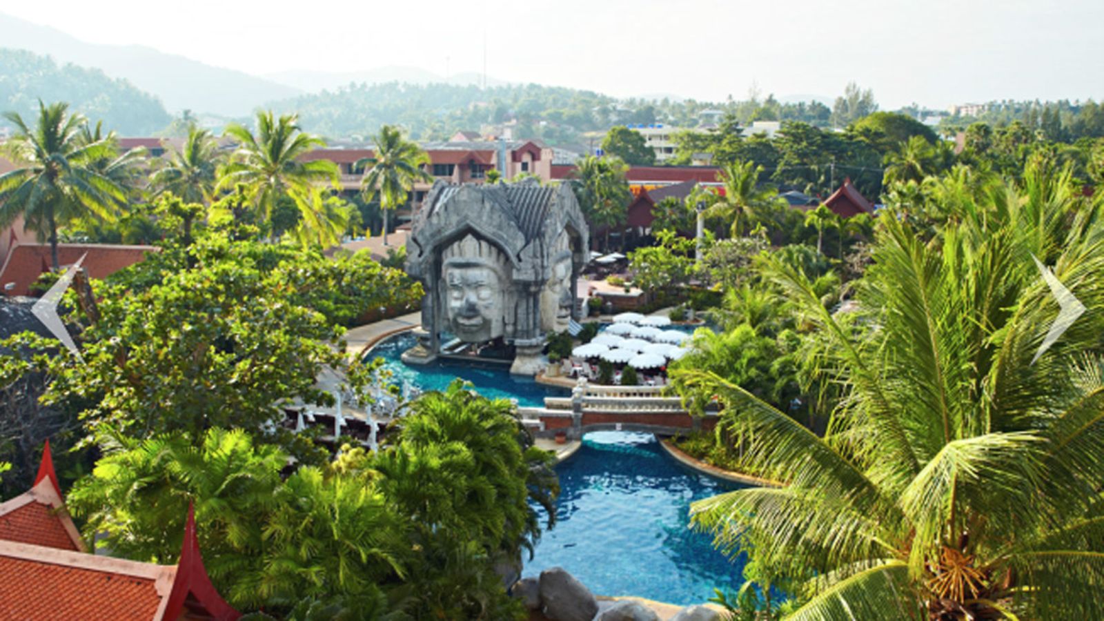 Phuket Orchid Resort -hotelli Thaimaan Phuketissa.