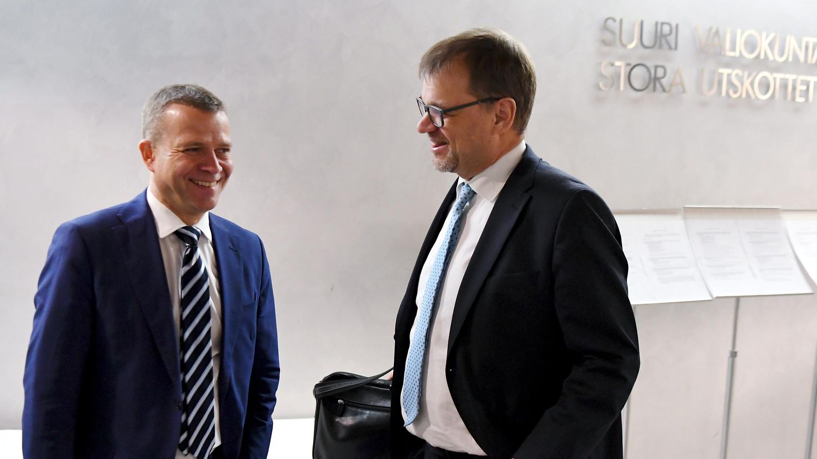 Juha Sipilä Petteri Orpo Lehtikuva