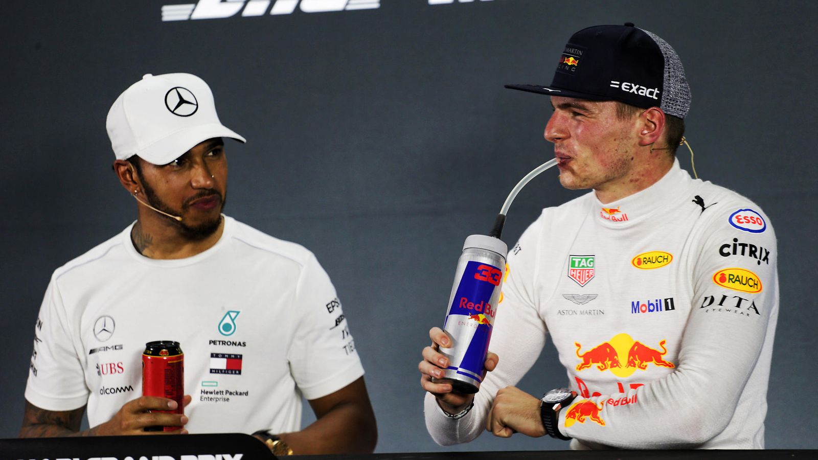 Lewis Hamilton & Max Verstappen