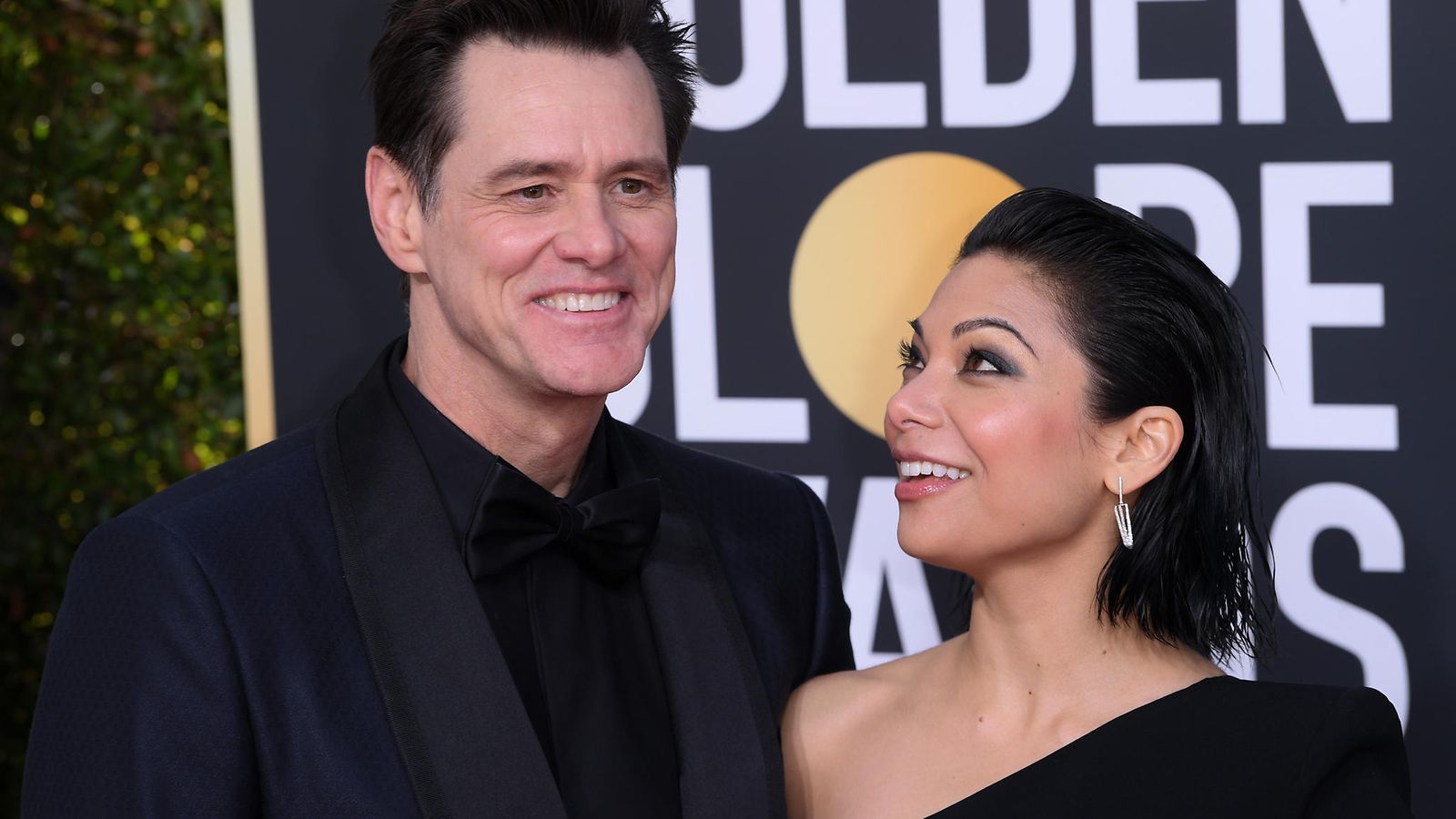 Jim Carrey ja Ginger Gonzaga Golden Globe -gaala 6.1.2019 3