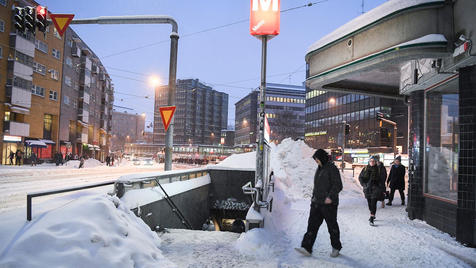 Helsinki sörnäinen metro