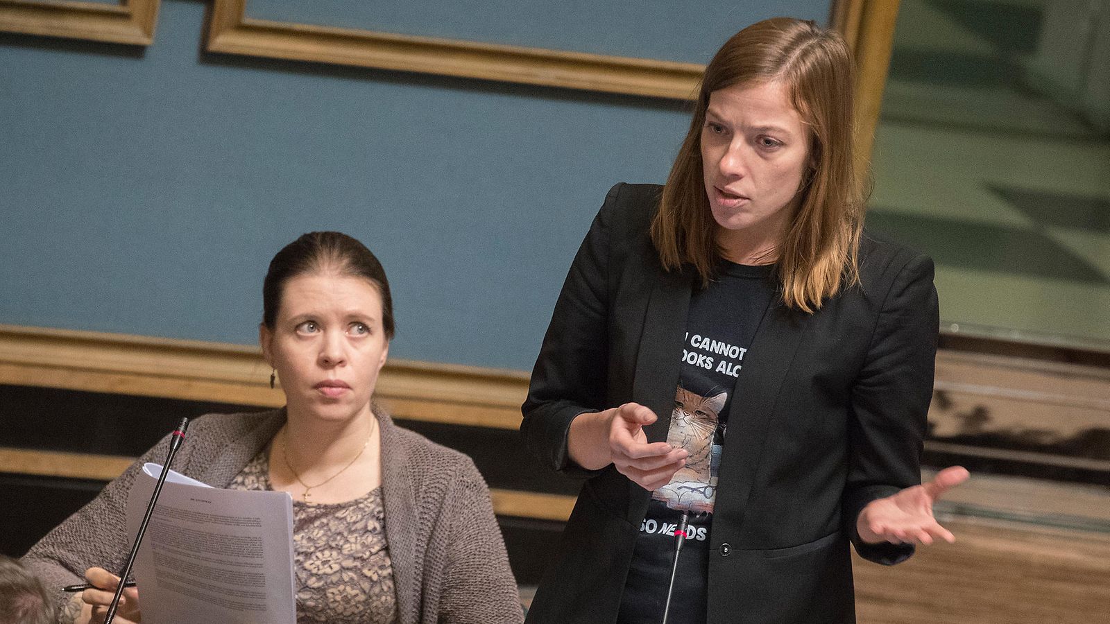 Li Andersson ja Anna Kontula