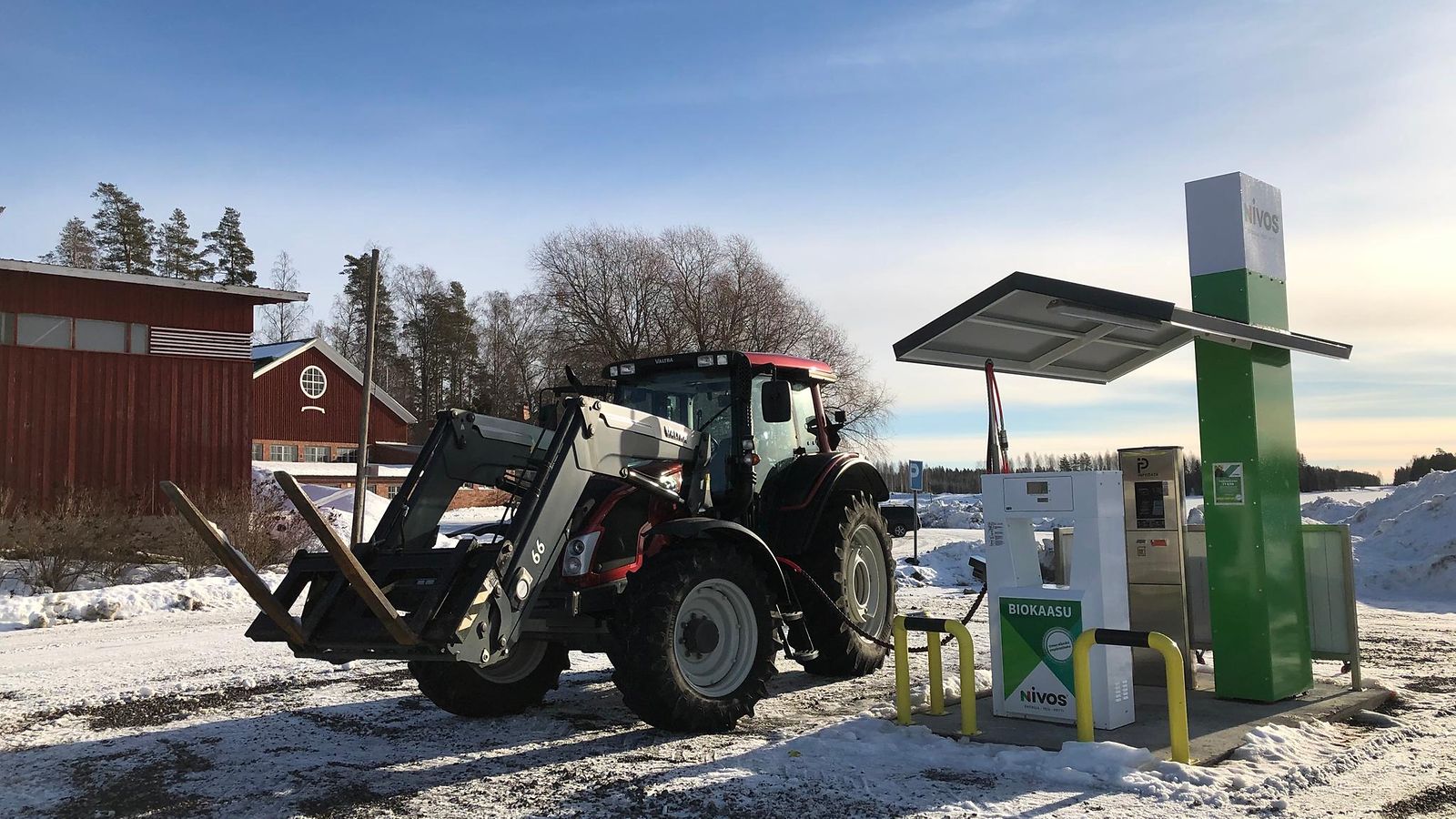 Biokaasun tankkausasema, Hyvinkää, biokaasu