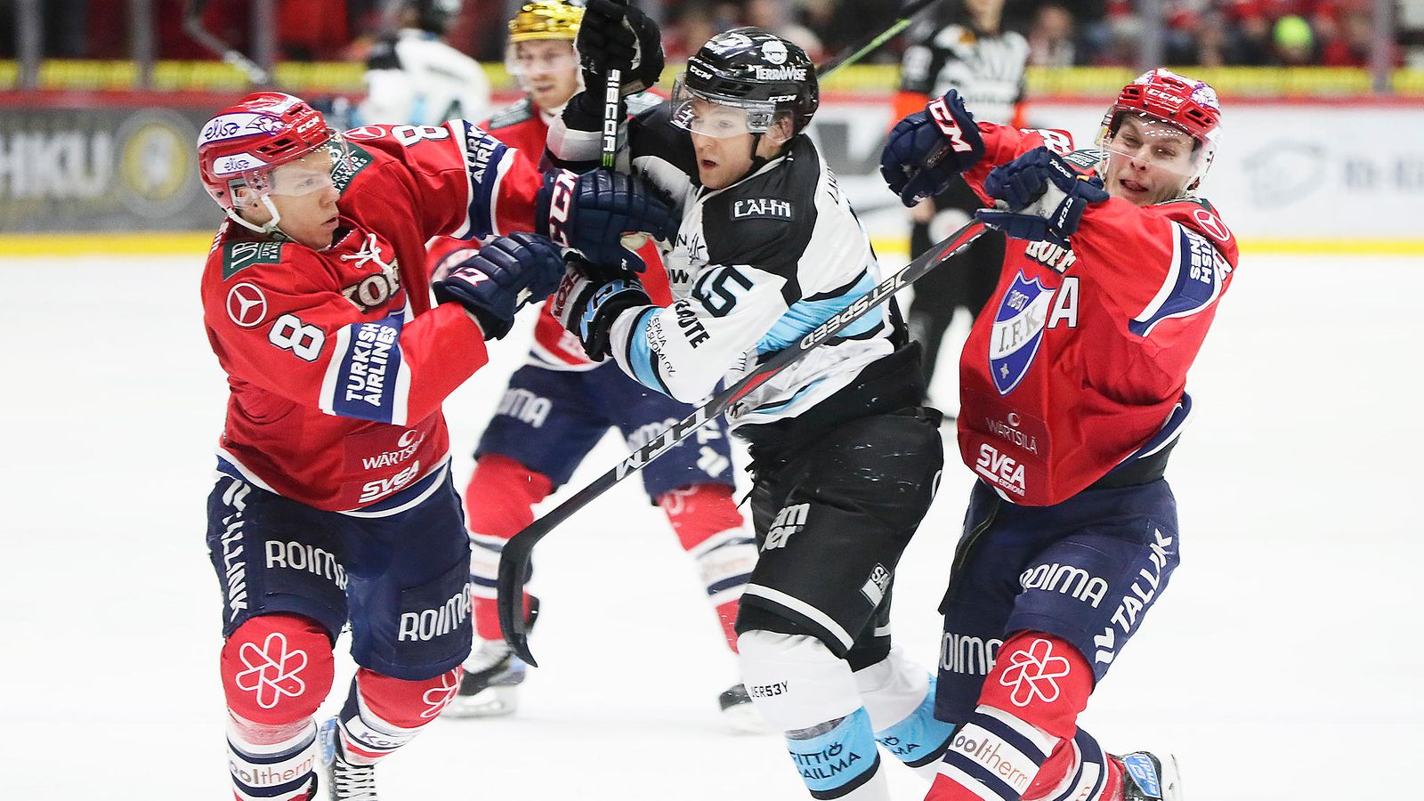 HIFK ja Pelicans kohtaavat SM-liigan puolivälierissä.