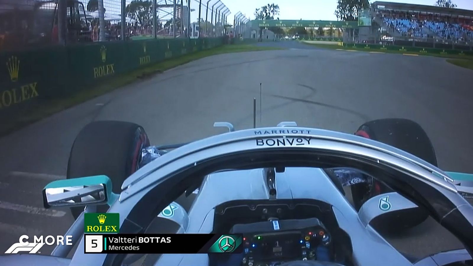 Valtteri Bottas, sätkäpaperi, 2019, Melbourne Australia