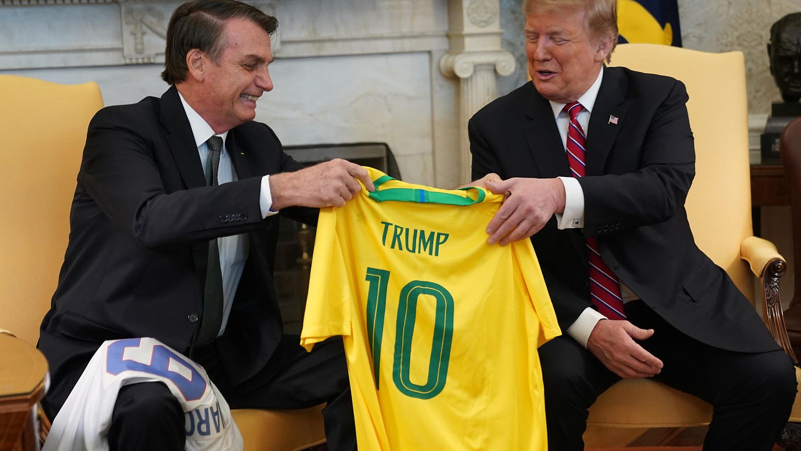 Trump Bolsonaro epa