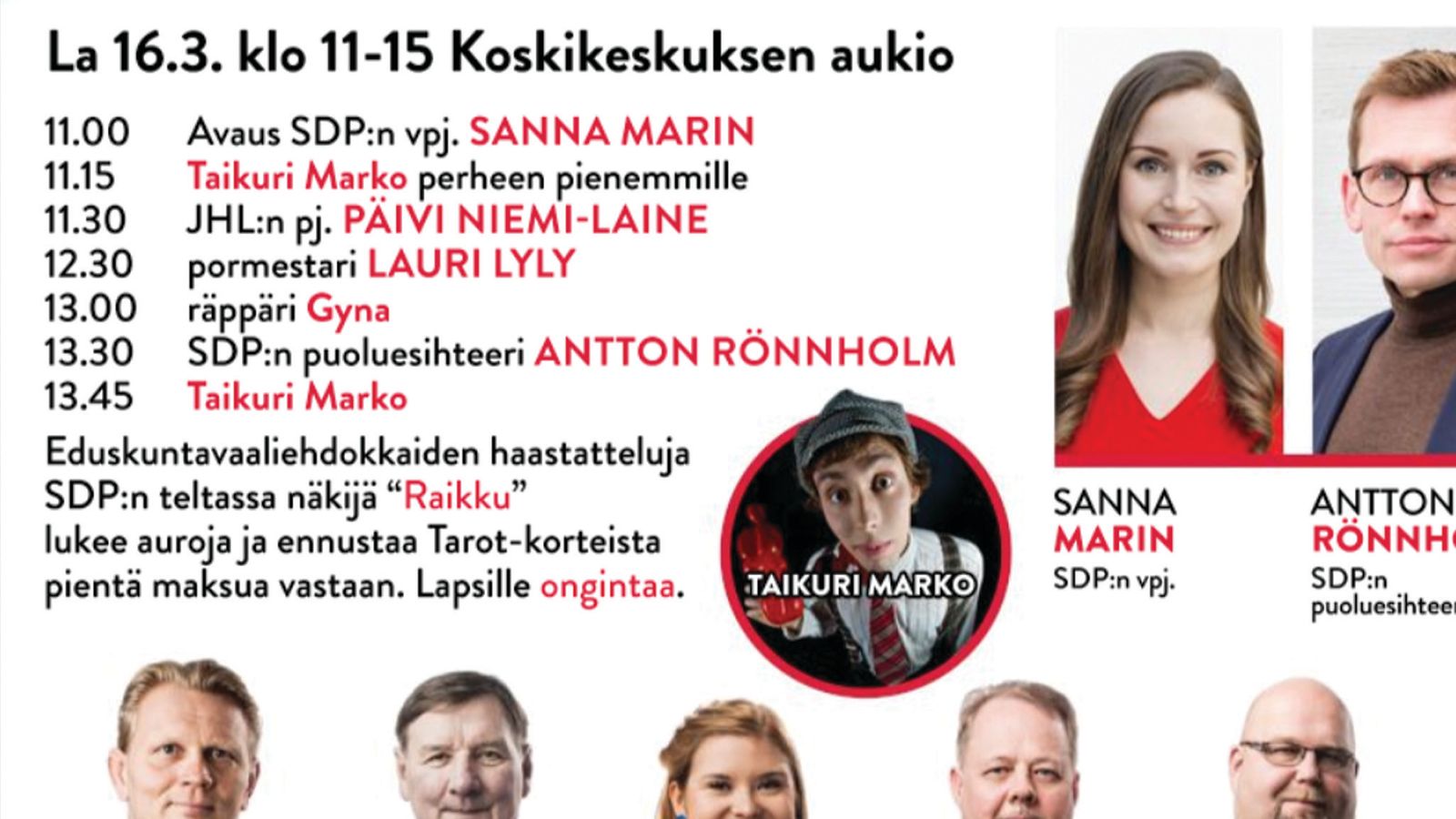 SDP mainos
