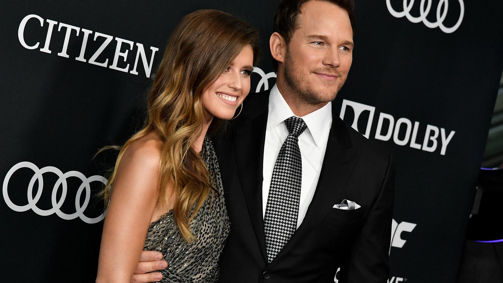 Chris Pratt ja Katherine Schwarzenegger Avengers Endgamen ensi-illassa