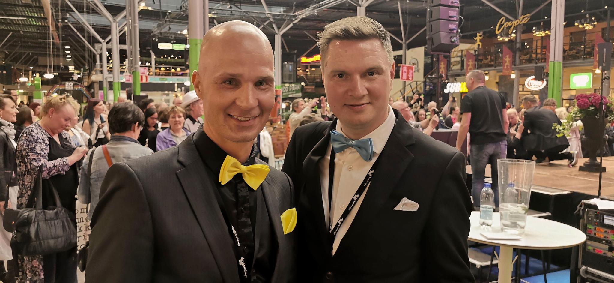Jukka Hallikainen ja Marko Maunuksela puhuvat lavatanssien tulevaisuudesta