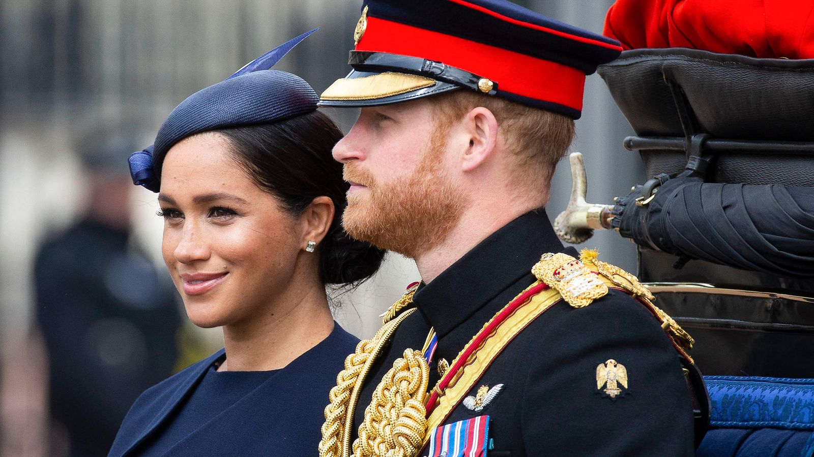 Meghan ja Harry 8.6.2019 Elisabet syntymäpäiväjuhlallisuudet 2