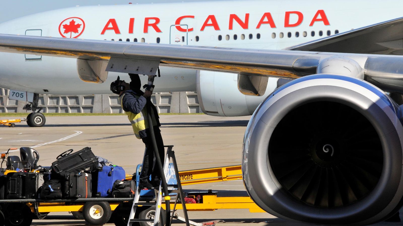 AOP Air Canada kuvituskuva Sydney