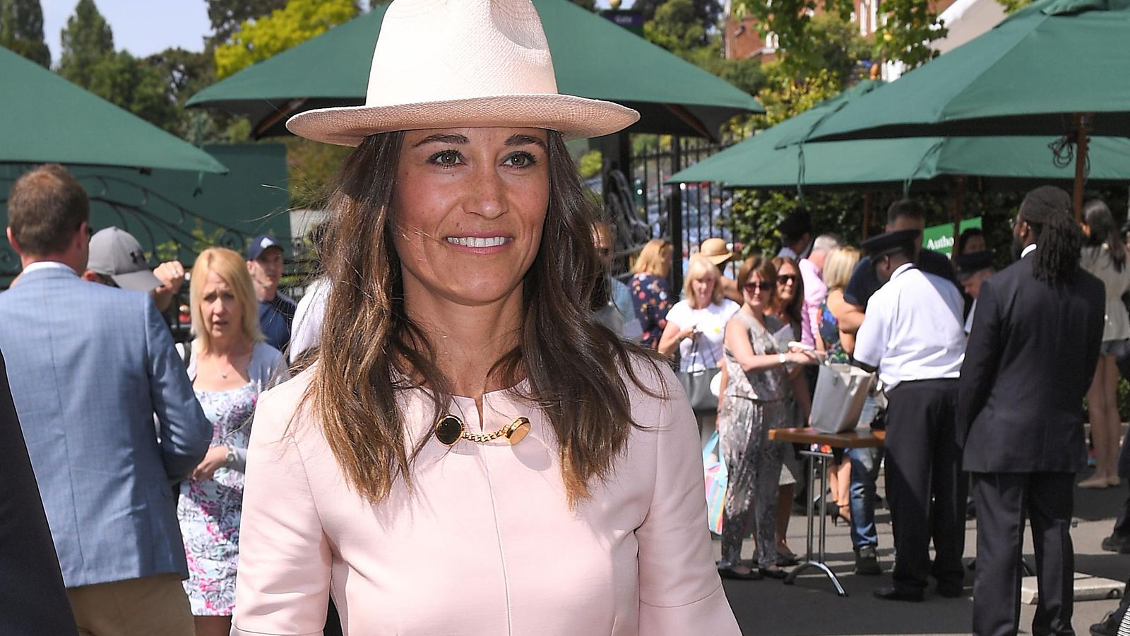 Pippa Middleton Wimbledonissa heinäkuussa 2019