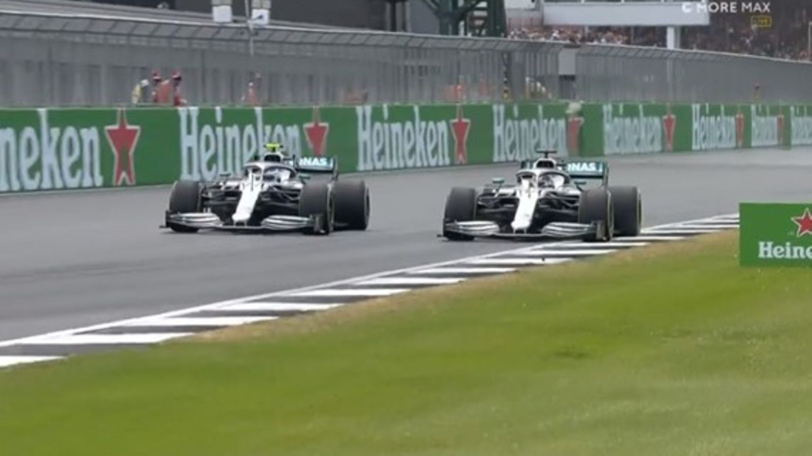 Valtteri Bottas, Lewis Hamilton, 2019, ohitus, Silverstone, Britannia