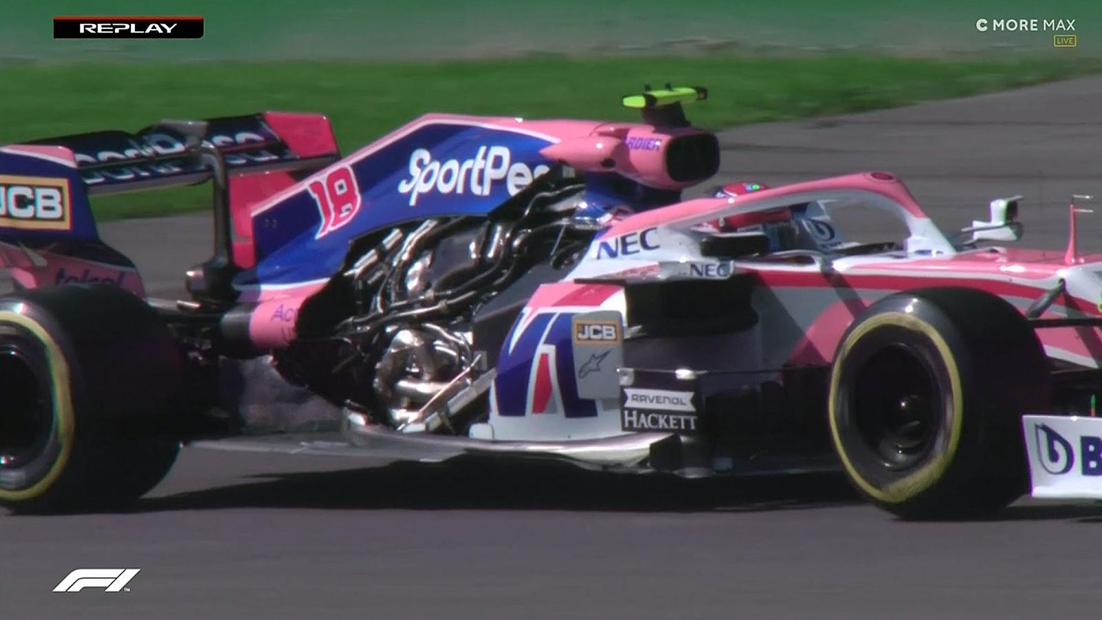 Racing Point, Lance Stroll, 2019, Mercedes, Belgia