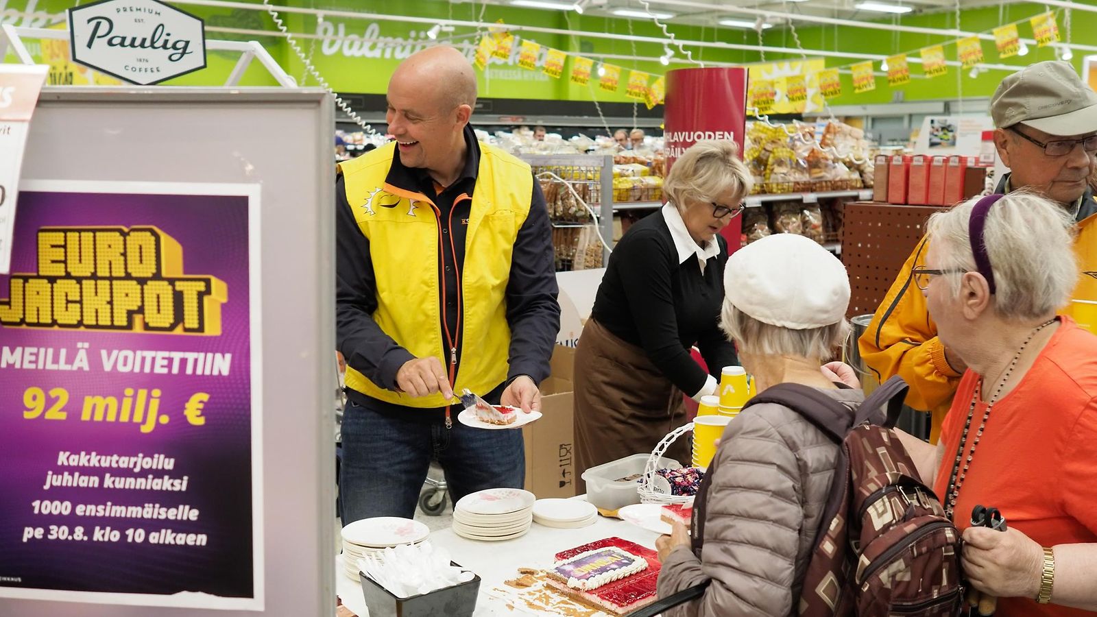 LK, eurojackpot, siilinjärvi, k-supermarket