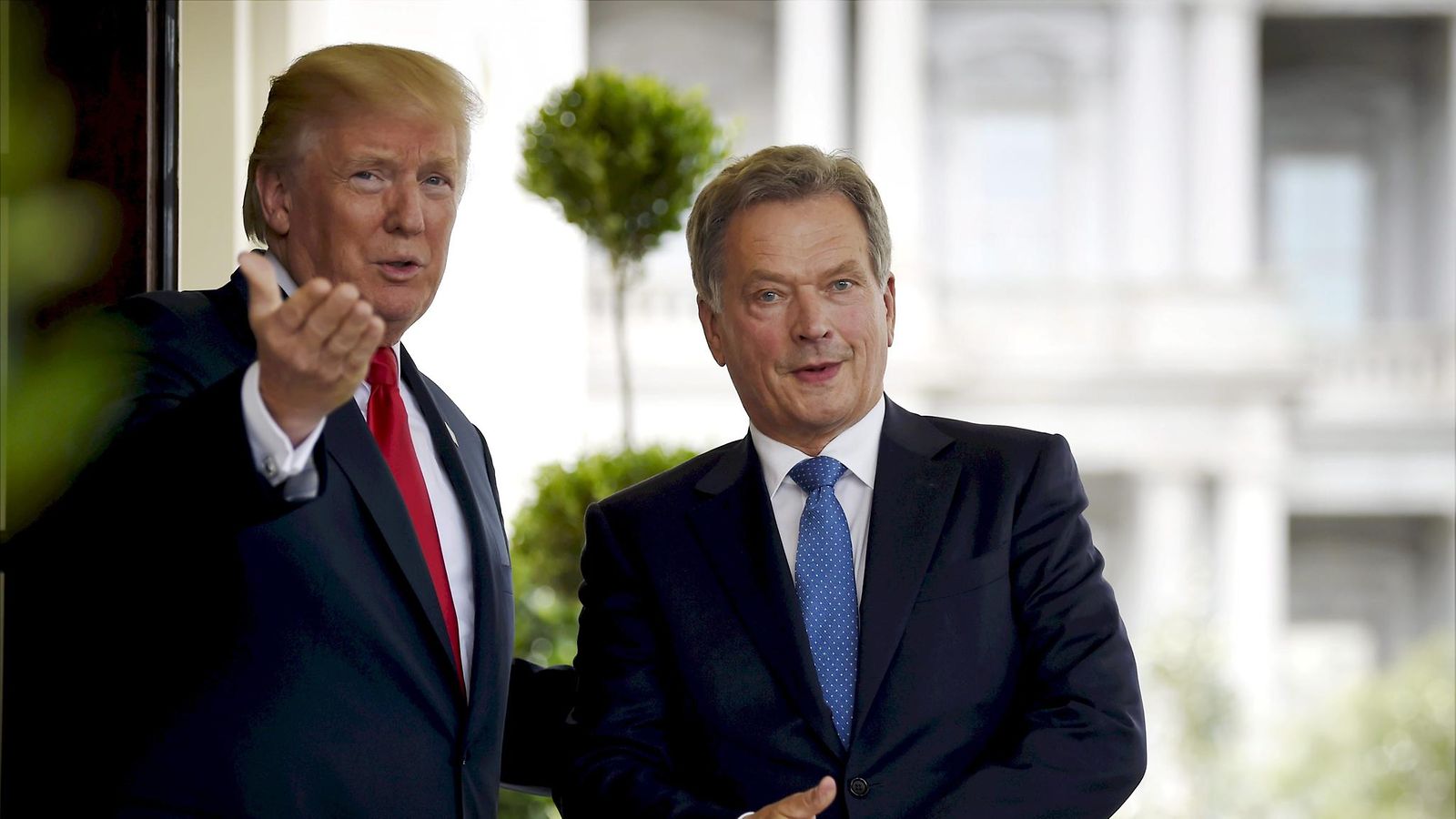 niinistö trump