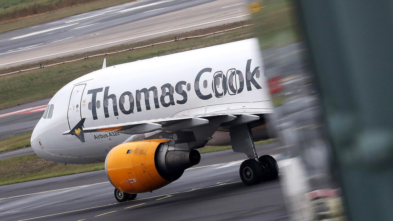 Thomas Cook kuvituskuva lentokone