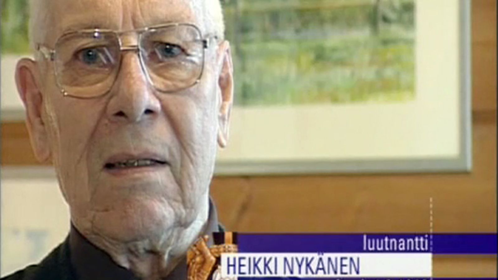Mannerheim-ristin ritari Heikki Nykänen.