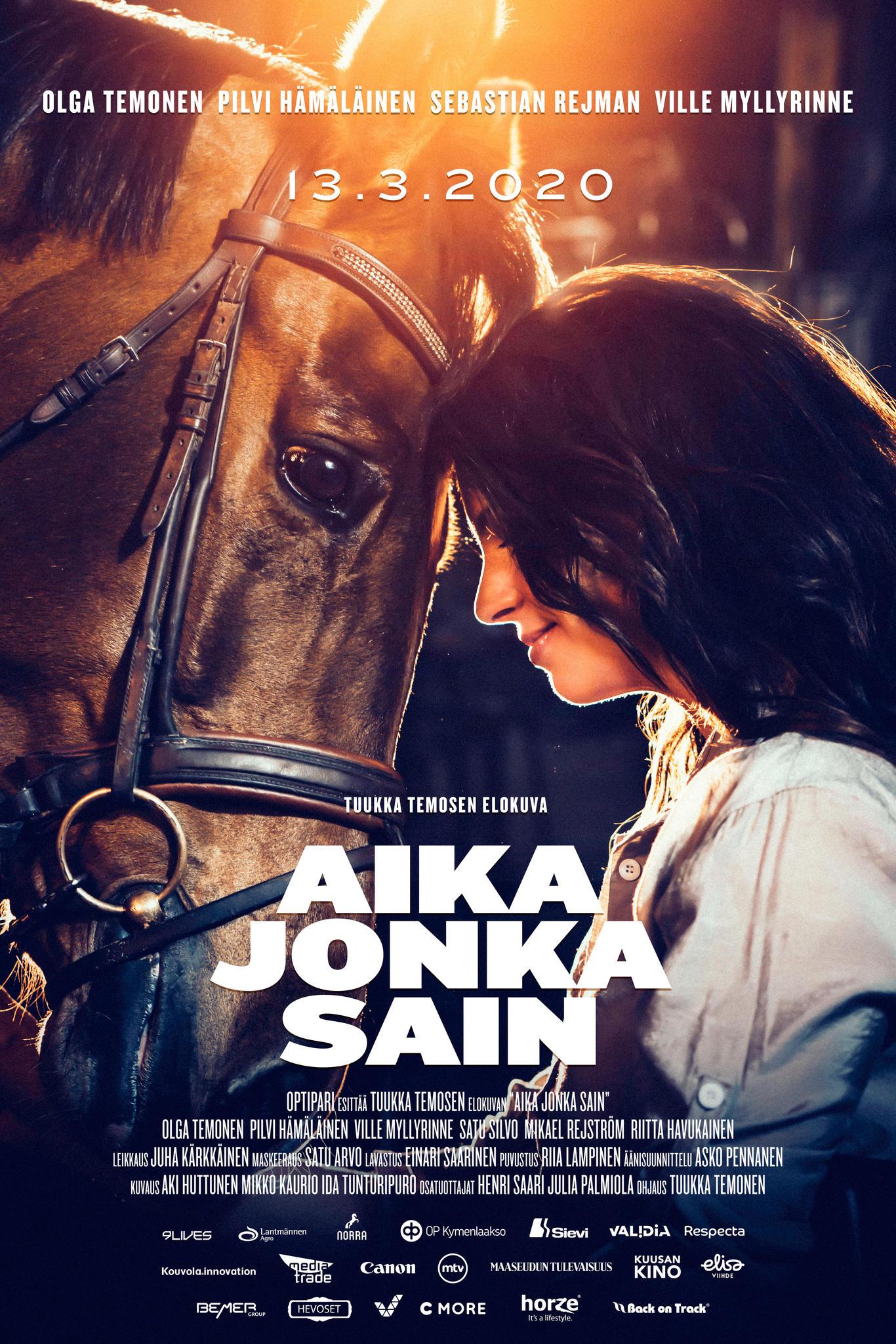 aika jonka sain logo juliste