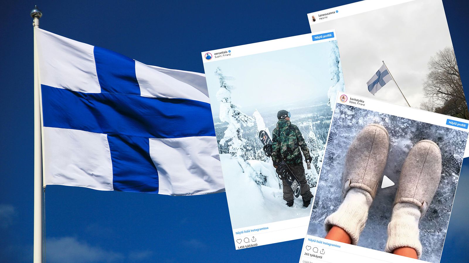 itsenäisyyspäivä julkkisten instagram