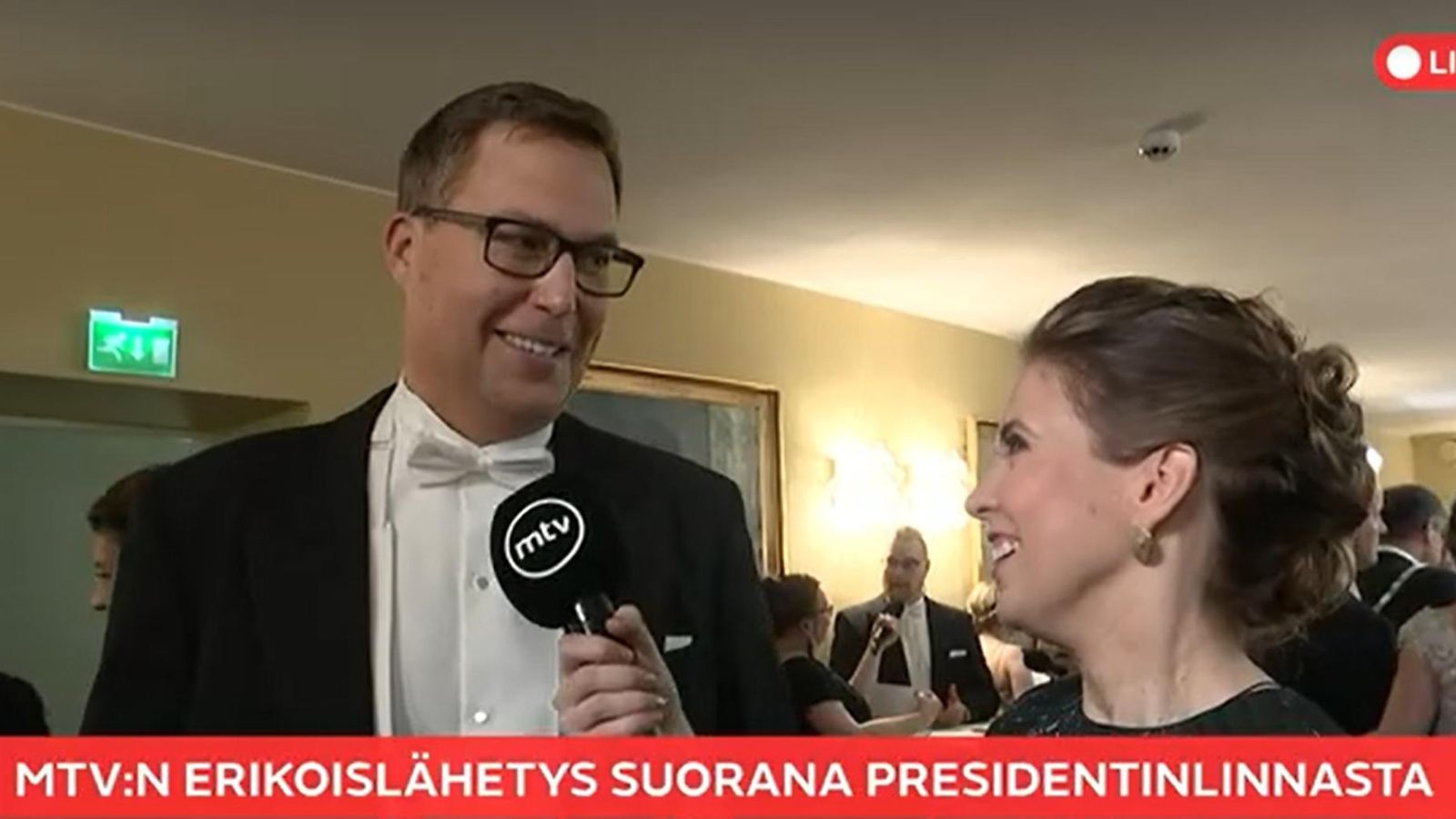 jan andersson Linnan juhlissa 2019