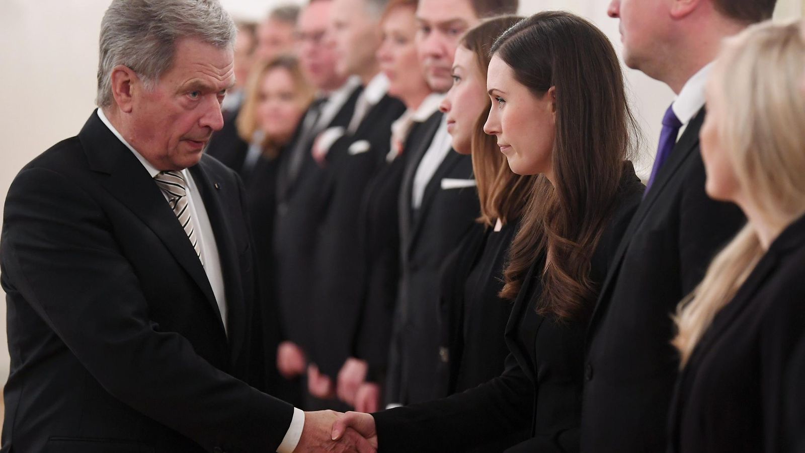 LK Sanna Marin, Sauli Niinistö, pääministeri, presidentti, hallitus