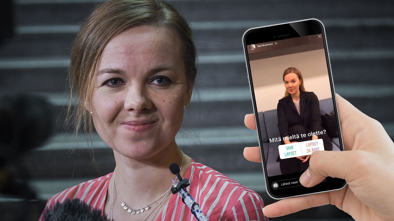 Katri Kulmuni Instagram al-Hol