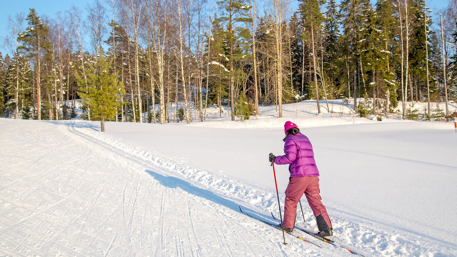 AOP hiihtäminen talvi lumi sää