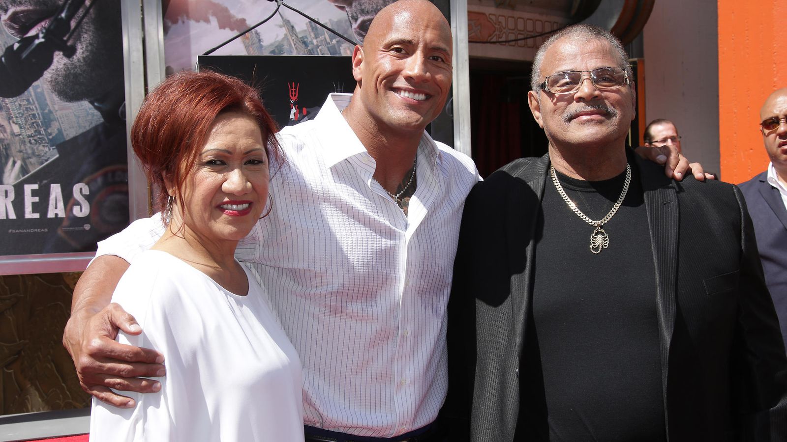 Ata Johnson, Dwayne Johnson, Rocky Johnson