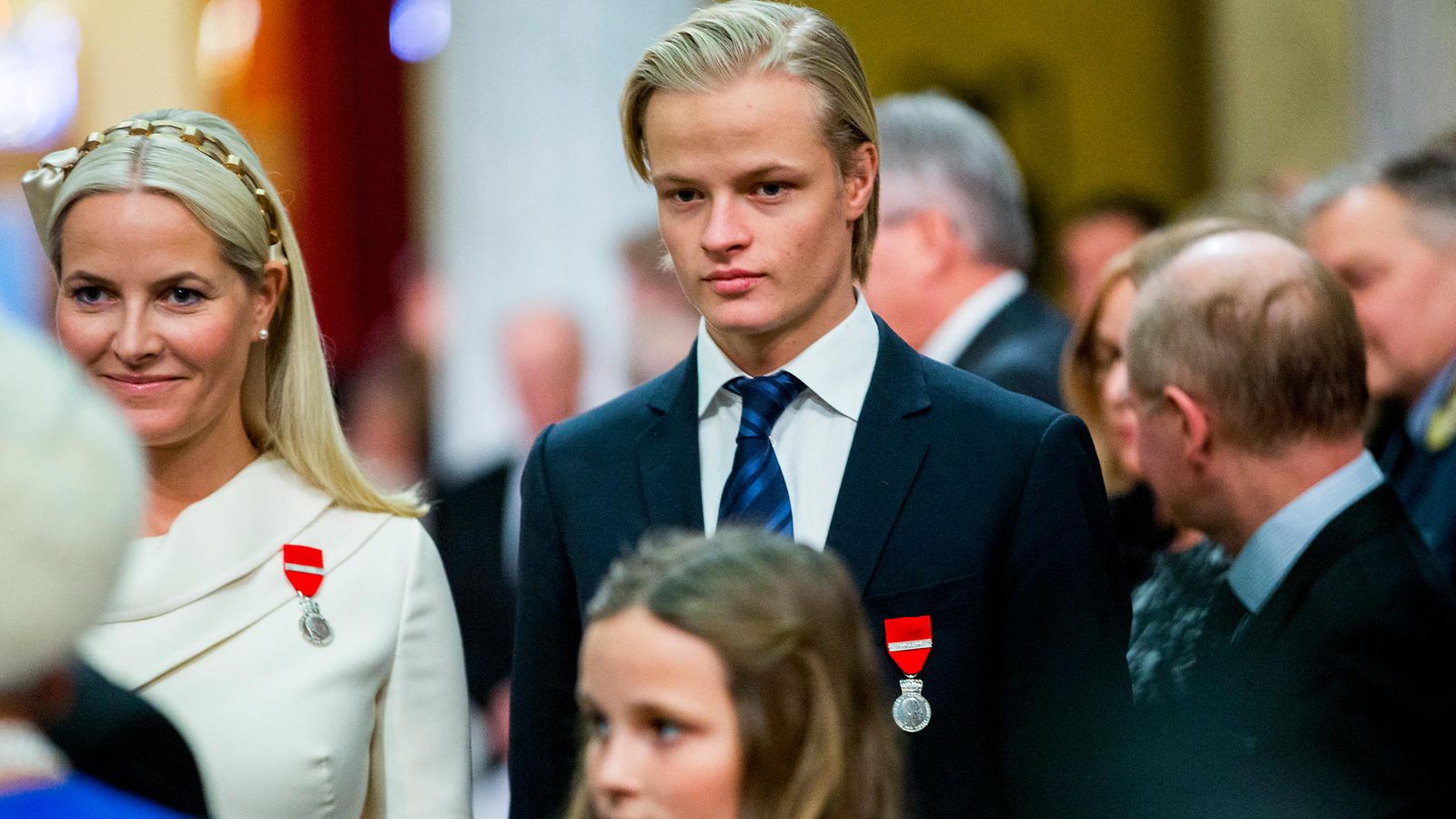 Mette-Marit ja Marius 2015