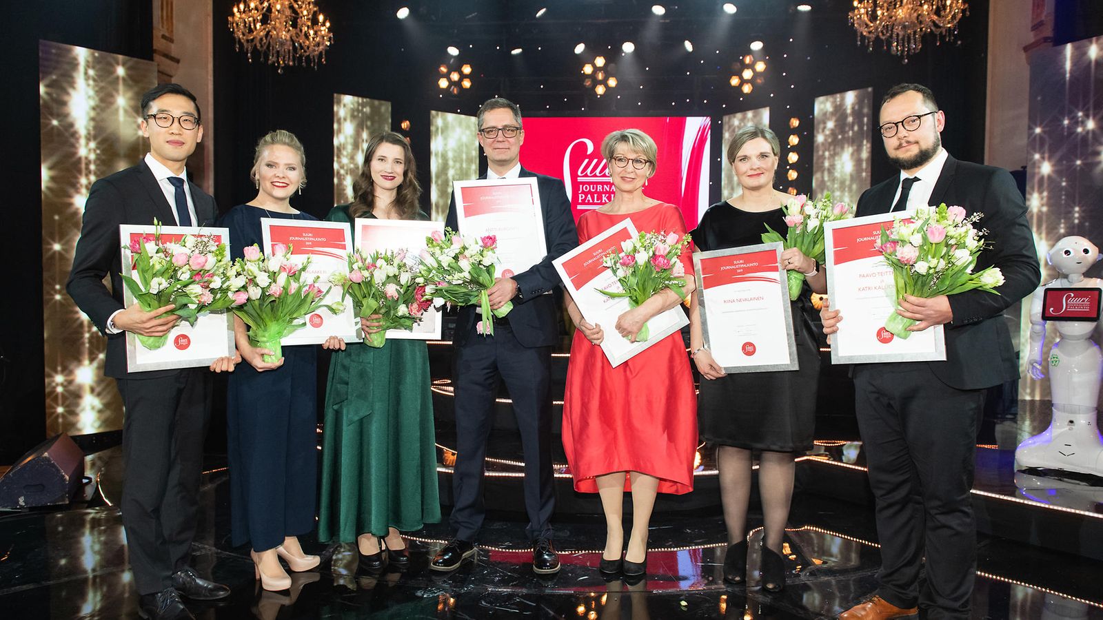 SJP voittajat 2019 suuri journalistipalkinto 2019