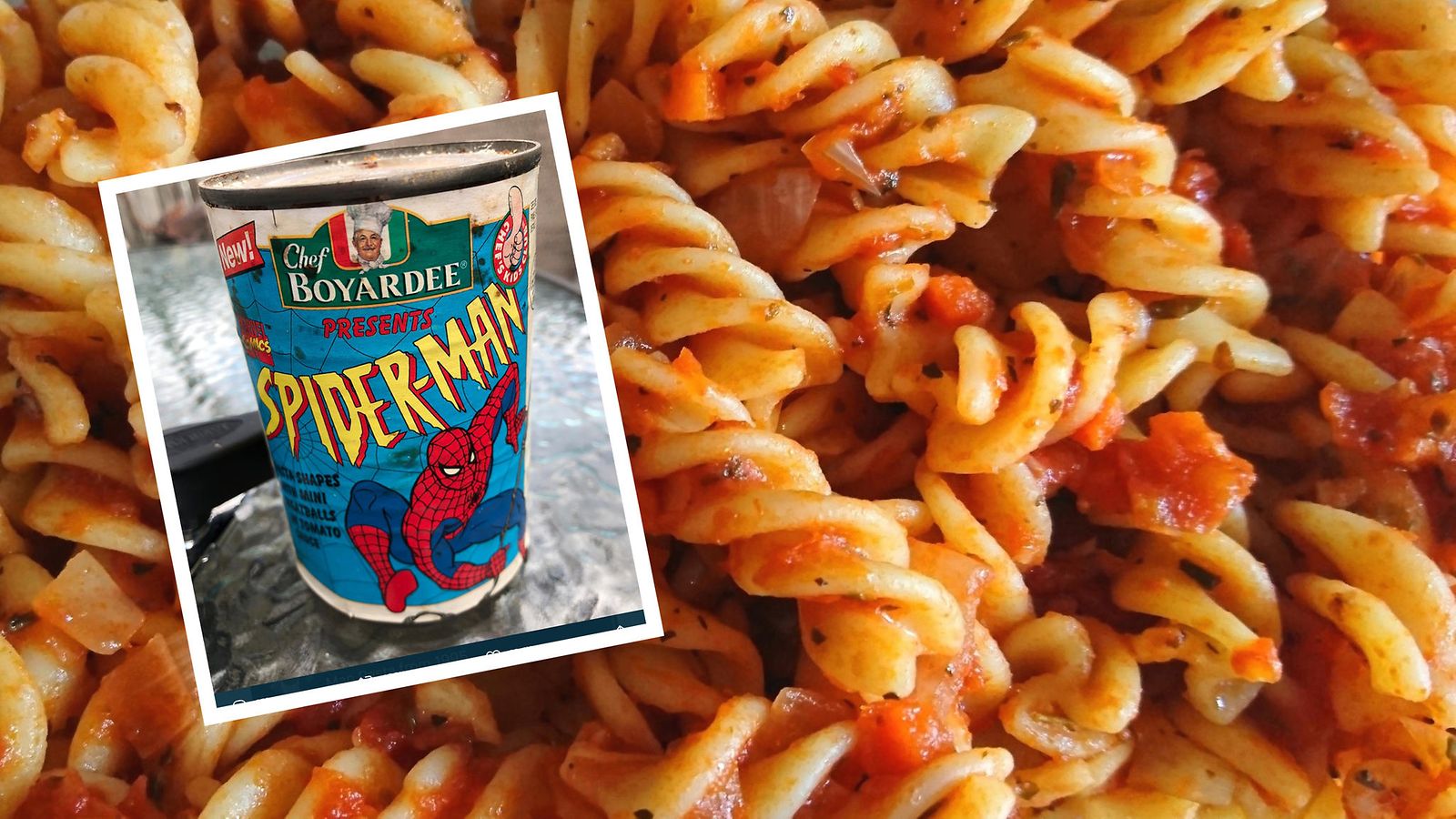 Spider-Man-pasta