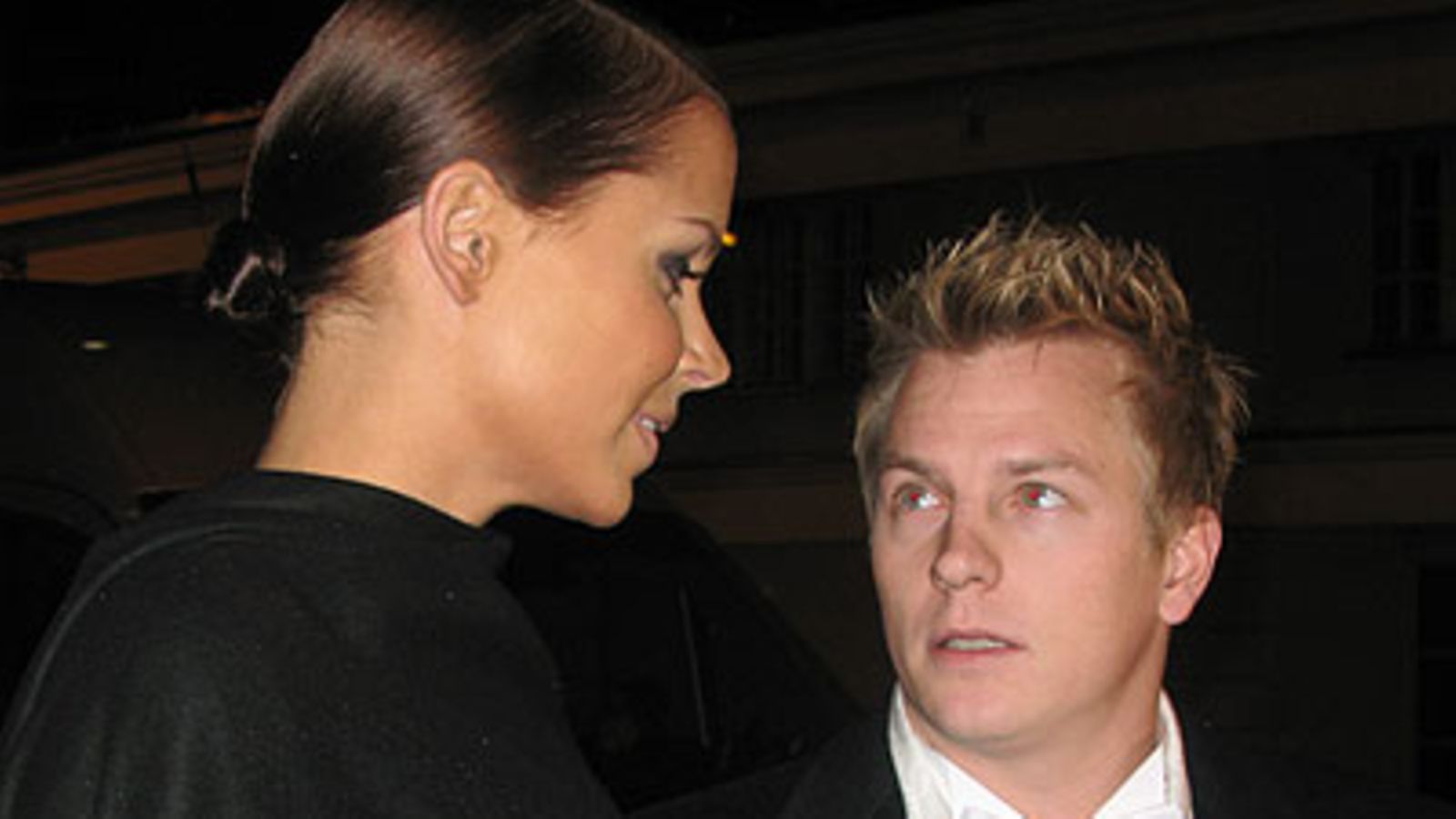 Jenni Dahlman-Räikkönen ja Kimi Räikkönen (Kuva: MTV Oy)