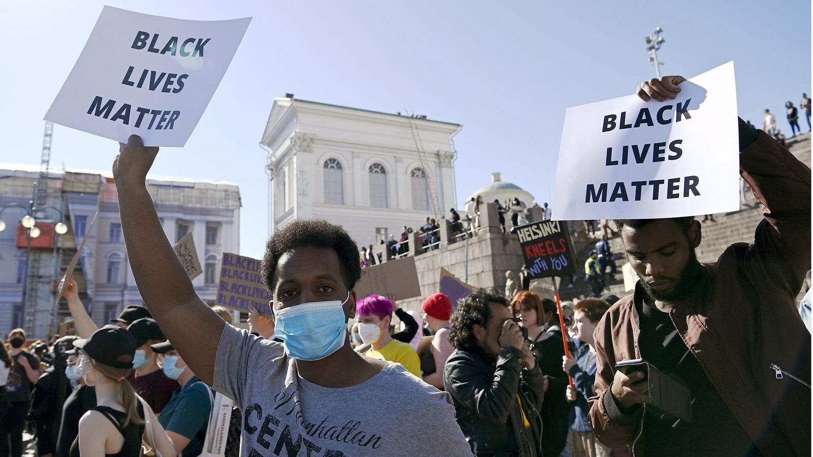 LK 090620 Black Lives Matter Helsinki