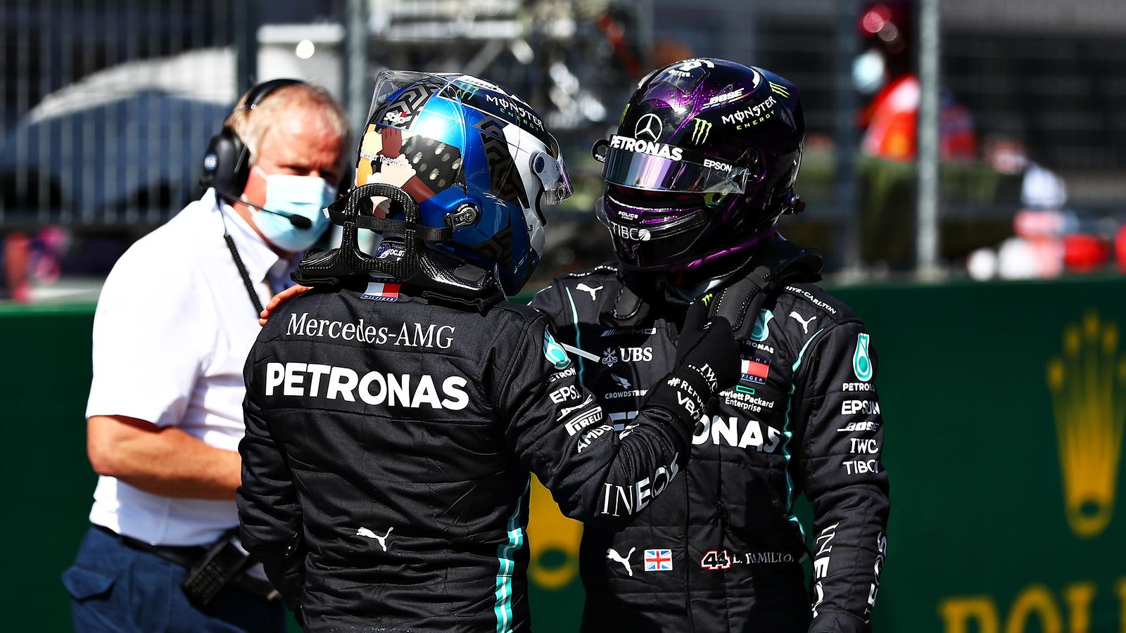 Valtteri Bottas & Lewis Hamilton