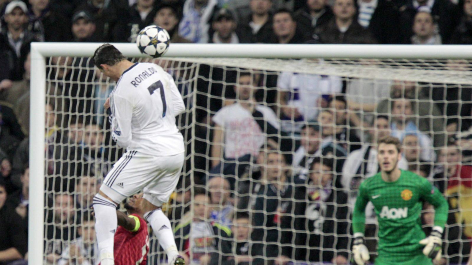 Christiano Ronaldo puski 1-1-tasoituksen ManUn verkkoon
