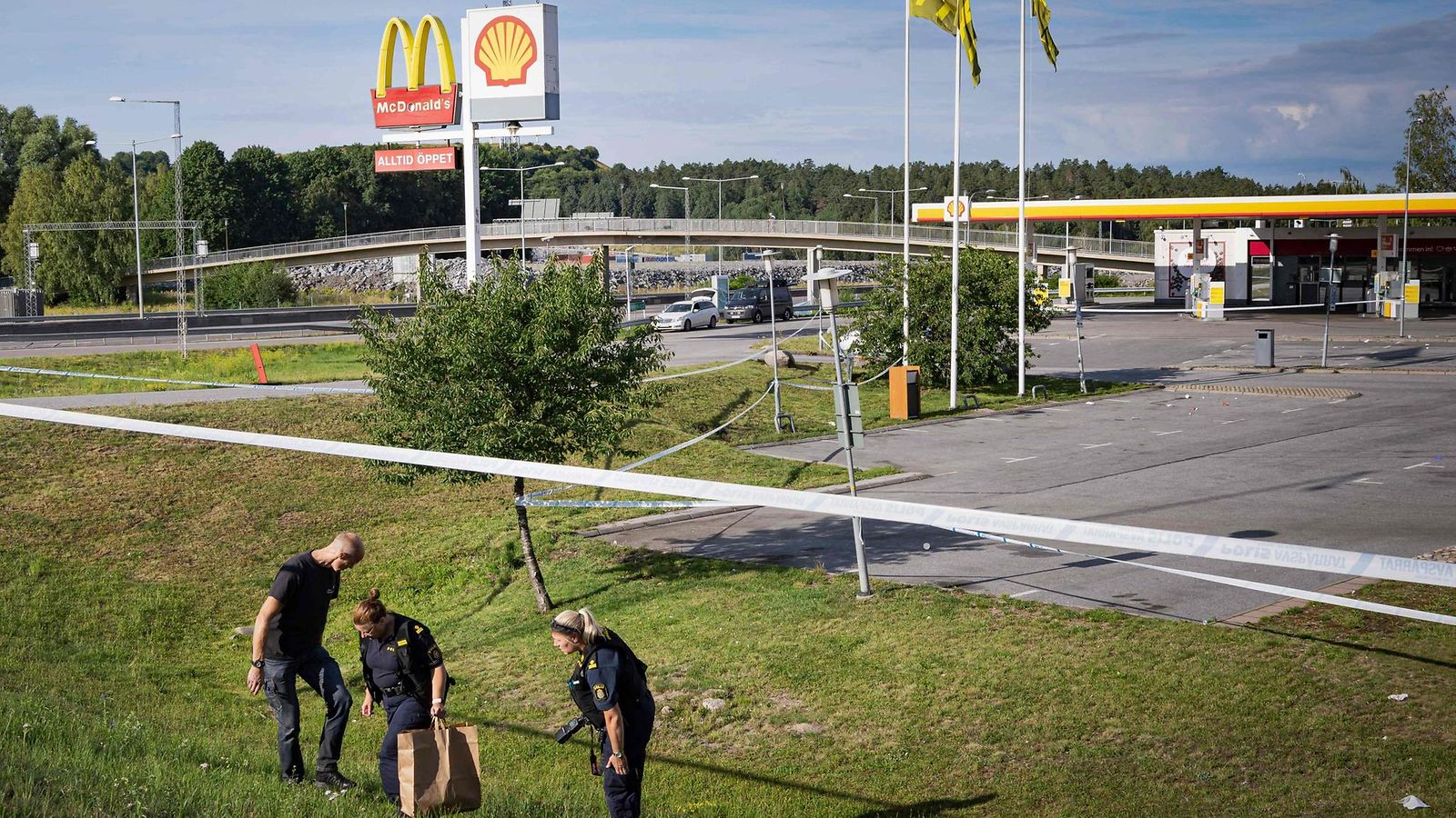 LK, Tukholman ampumavälikohtaus