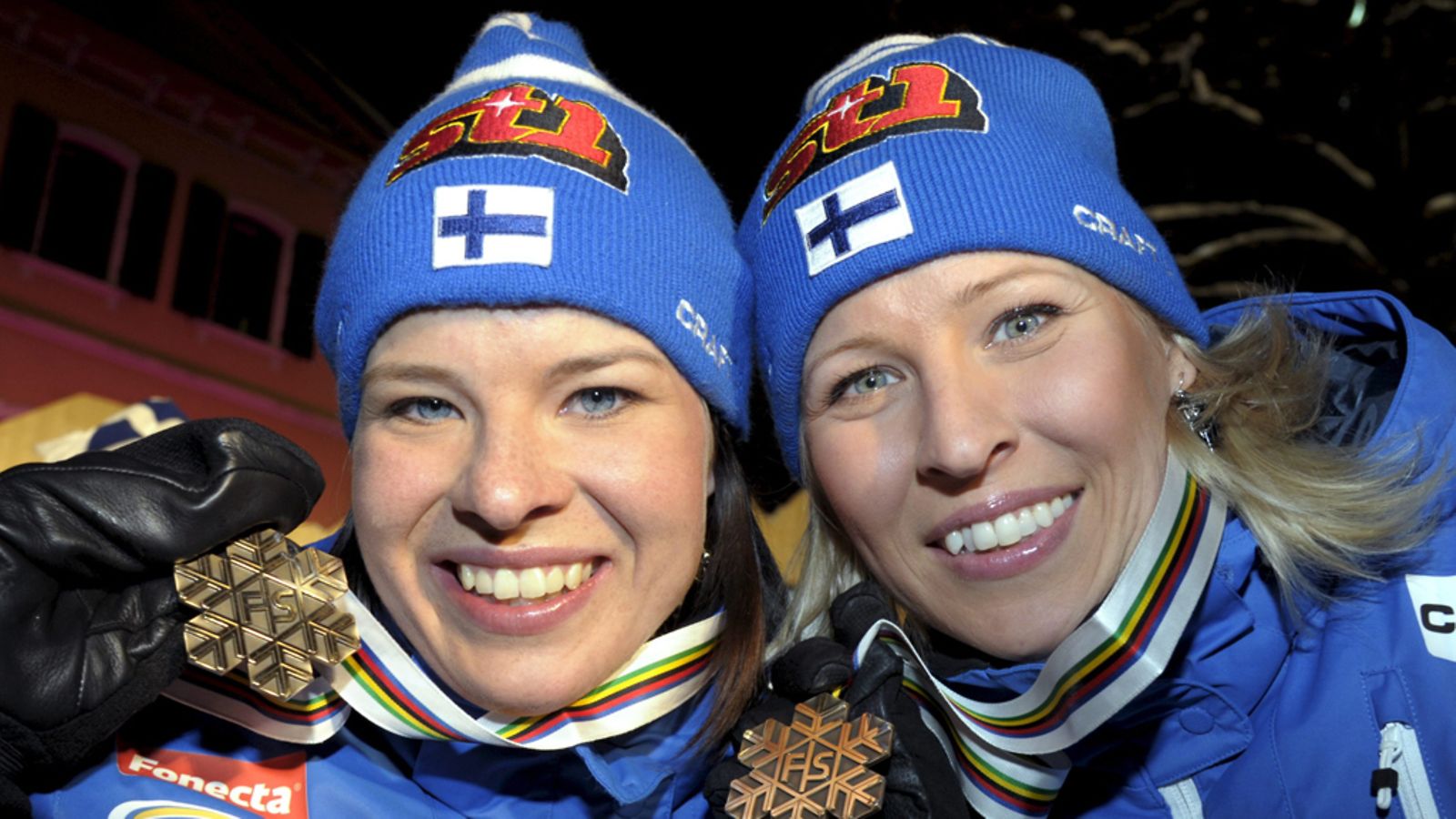 Krista Lähteenmäki ja Riikka Sarasoja-Lilja toivat Suomeen ainoan mitalin