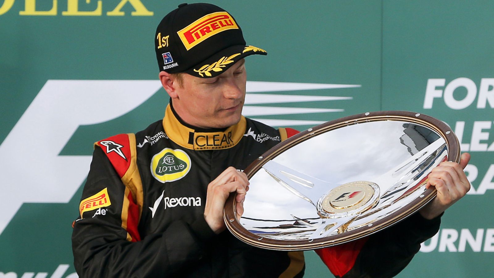 Kimi Räikkönen ja Australian GP:n voittopalkinto
