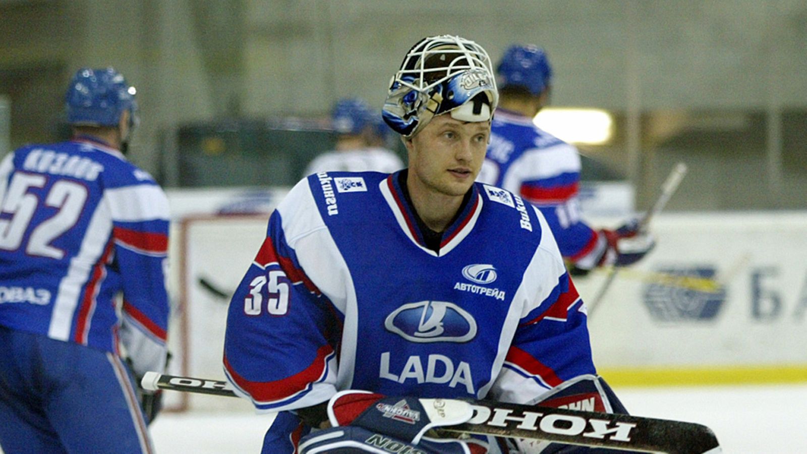 Jussi Markkanen Lada Togliattin paidassa vuonna 2004.