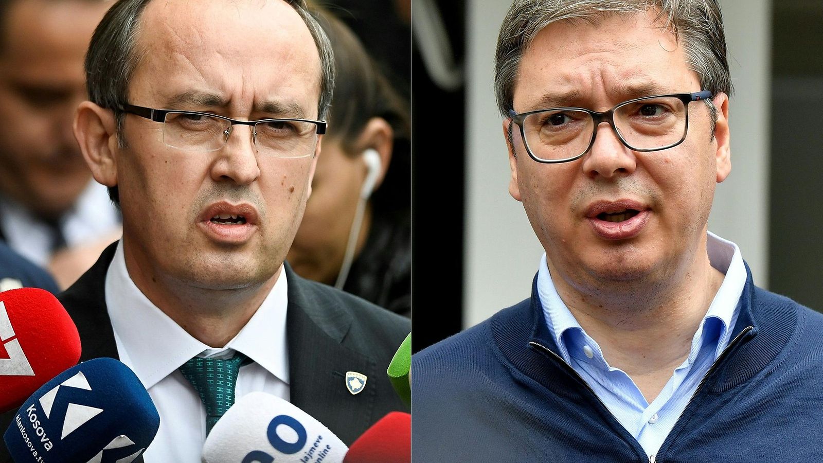 LK Kosovo Serbia Avdullah Hoti Aleksandar Vucic