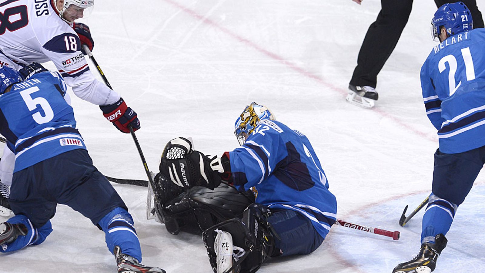 Antti Raanta ja Ilari Melart