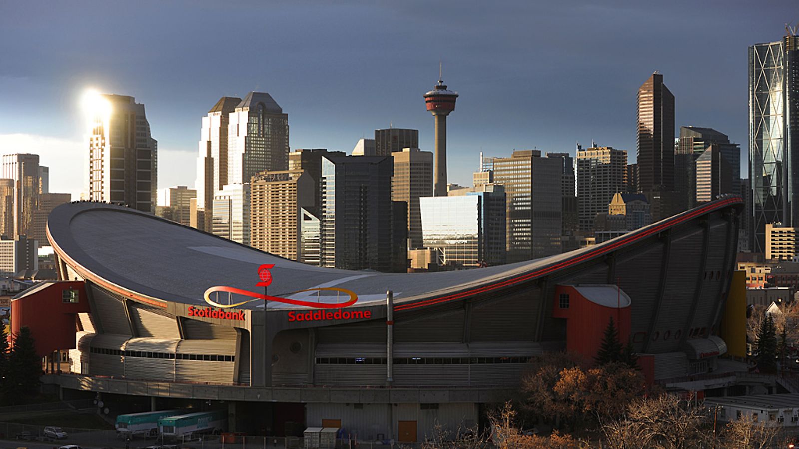 Saddledome-halli vuonna 2011.