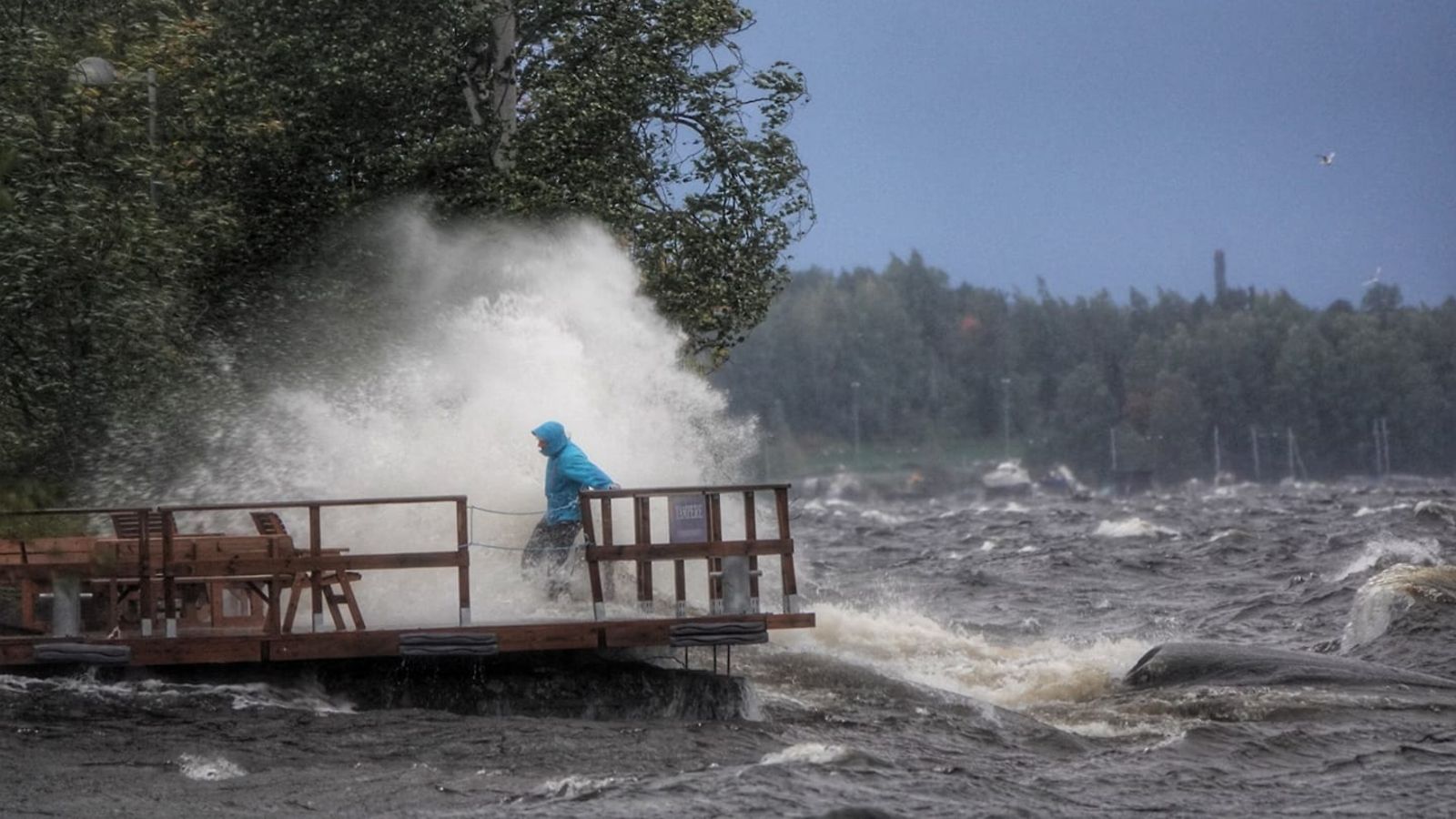 Kuokkuniemen laituri, Tampere 17.09.2020. Kuva: Sari Haapasaari